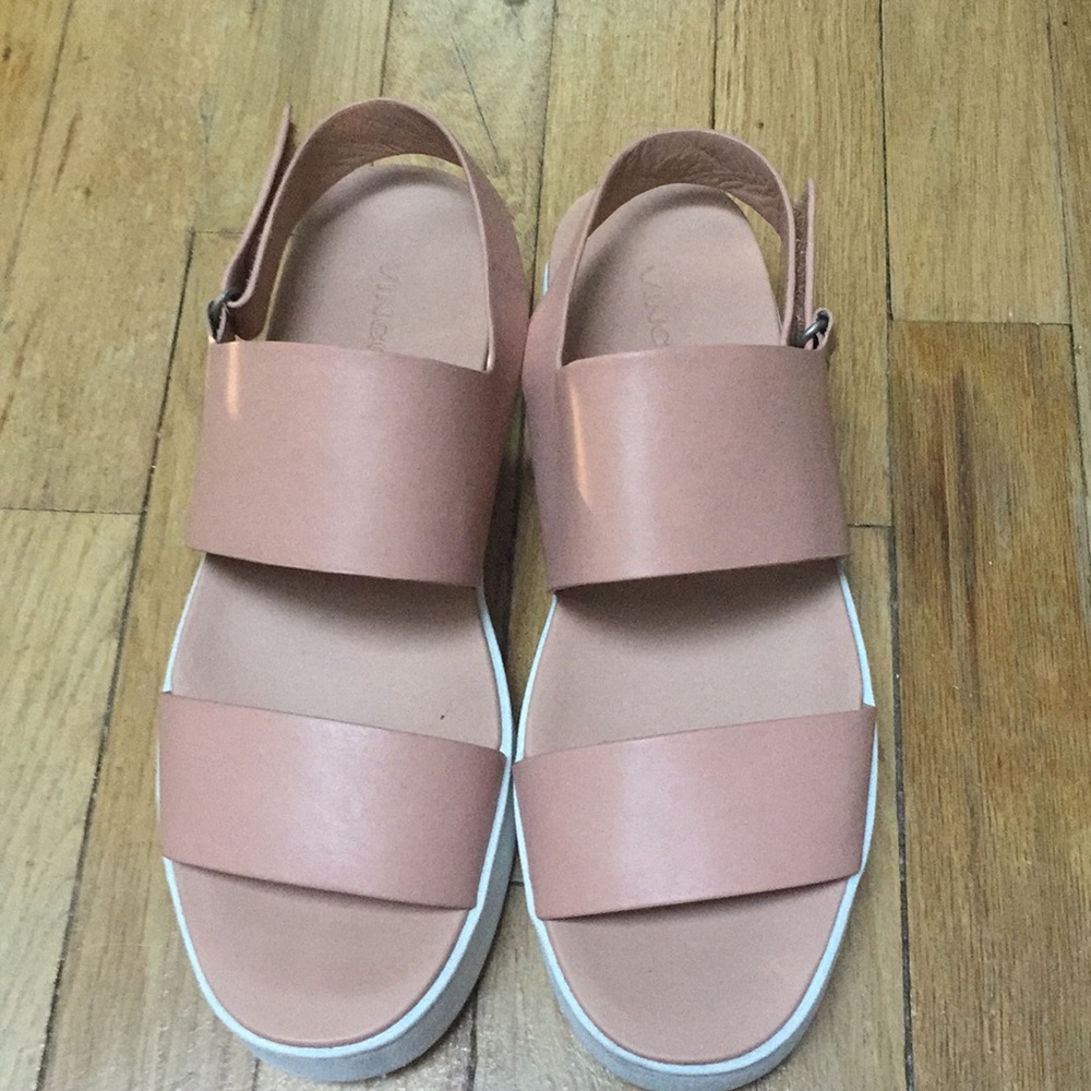 Vince flatform leather shoes 38.5